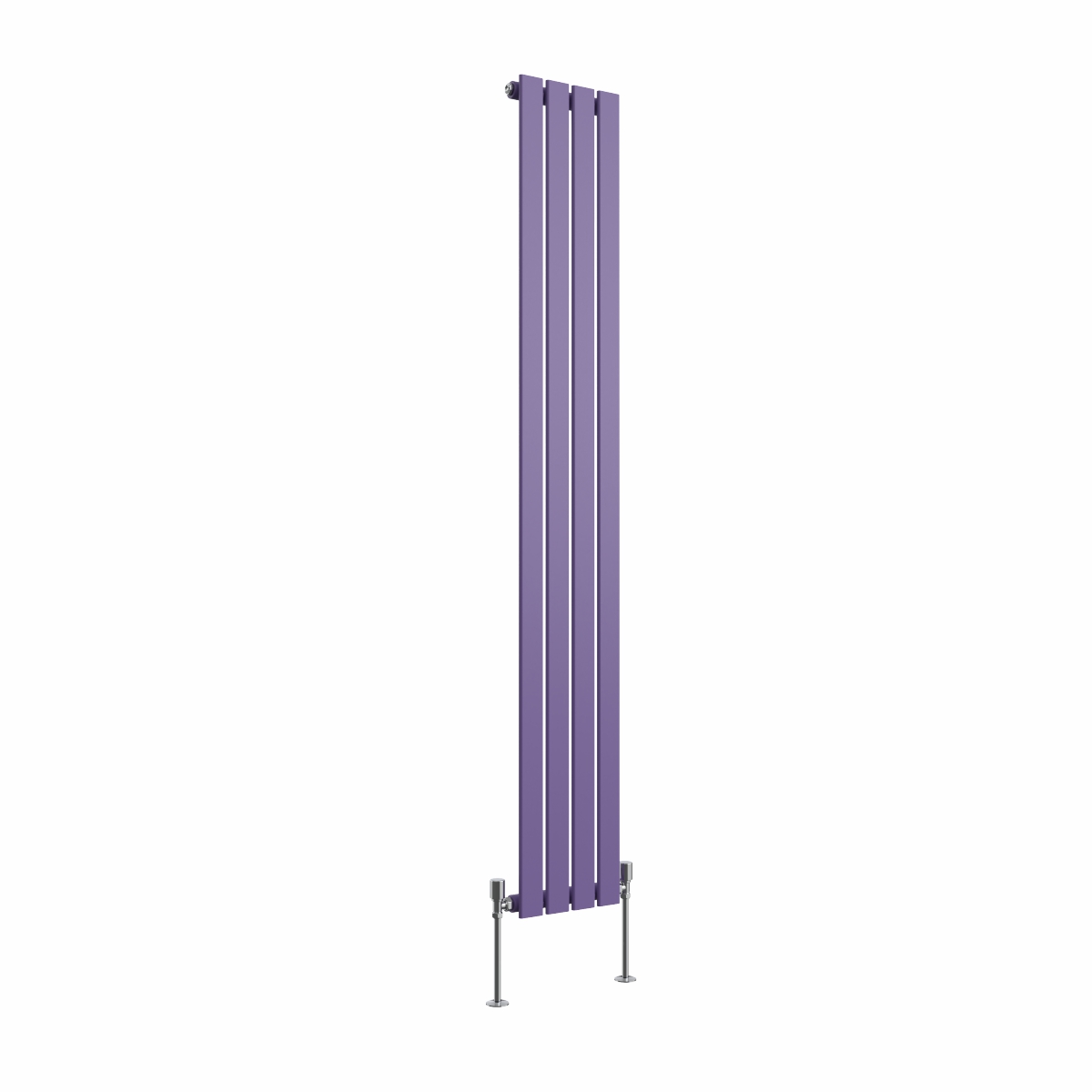 Karlstad 1800 x 274mm Elegant Purple Single Vertical Flat Panel Designer Radiator