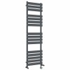 Juva 1600 x 450mm Dual Fuel Sand Grey Thermostatic Touch Control Wifi Electric Heated Towel Rail