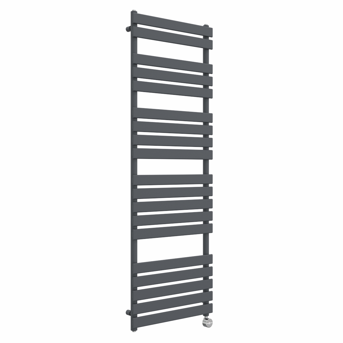 Juva 1800 x 600mm Sand Grey Flat Panel Thermostatic Touch Control Electric Heated Towel Rail
