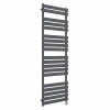 Juva 1800 x 600mm Sand Grey Flat Panel Thermostatic Touch Control Electric Heated Towel Rail