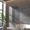 Kemi 1600 x 600 Designer Towel Radiator - Anthracite