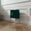 Bern 300 x 425mm Blue Green Triple Horizontal Column Radiator