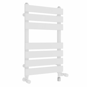 Juva Flat Panel Dual Fuel Simple Electric Heated Towel Rail - Choice of Colour & Size