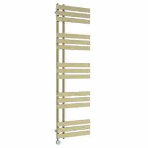 Koli 1600 x 450mm Brushed Brass Thermostatic Touch Control Wifi Electric Heated Towel Rail
