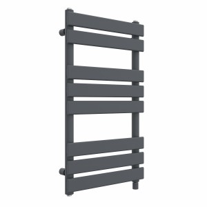 Juva 800 x 450mm Sand Grey Flat Panel Simple Electric Heated Towel Rail