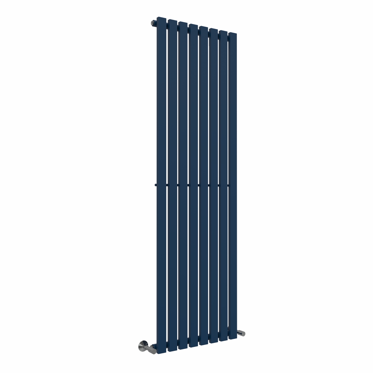 Lulea 1800 x 550mm Sapphire Blue Single Vertical Flat Panel Designer Radiator