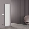 Carisa Boreas N 1800 x 462mm White Designer Aluminium Electric Radiator