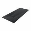 Terra - 1600x700mm Slate Effect Rectangle Shower Tray Black