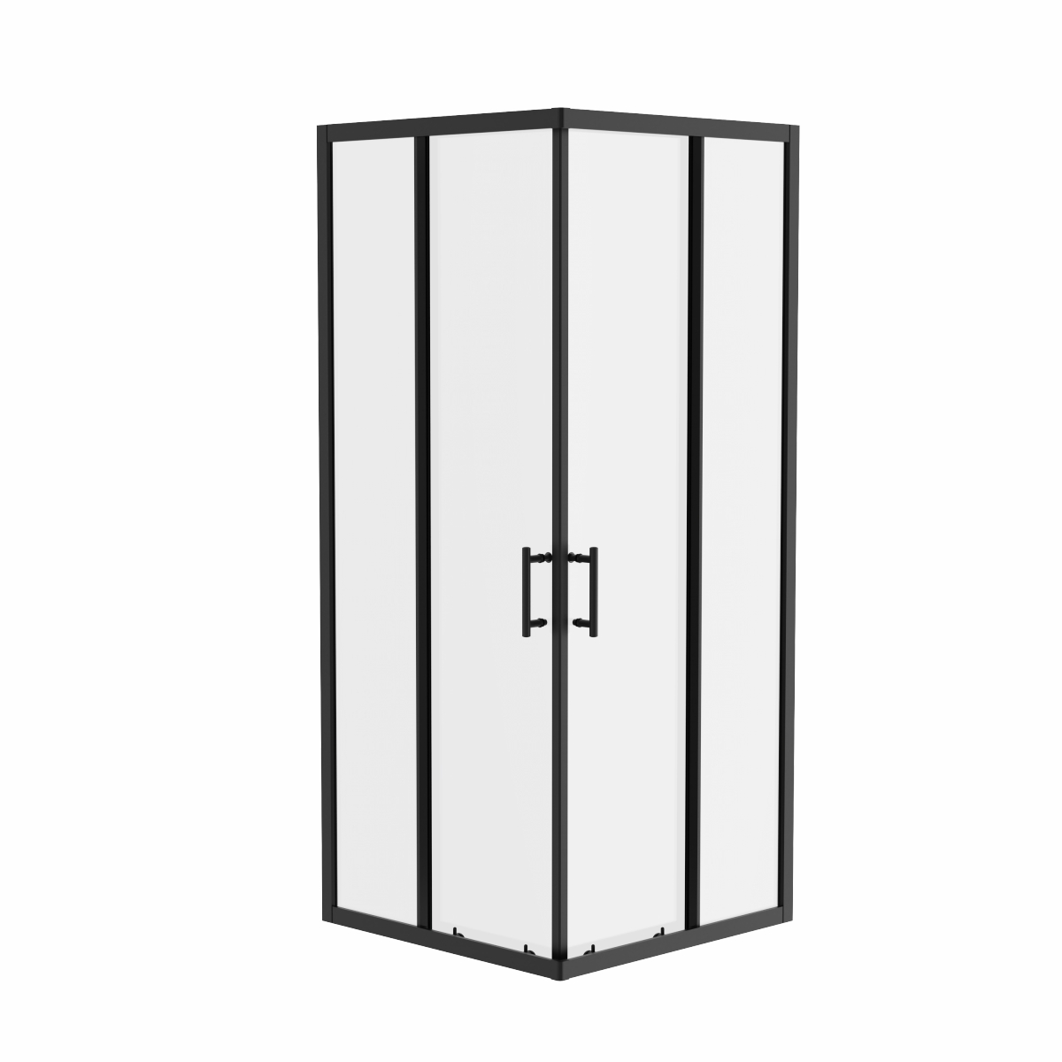 Ennerdale - 760 x 760mm Corner Entry Shower Enclosure - Black