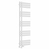 Koli 1600 x 450mm Dual Fuel White Simple Electric Heated Towel Rail