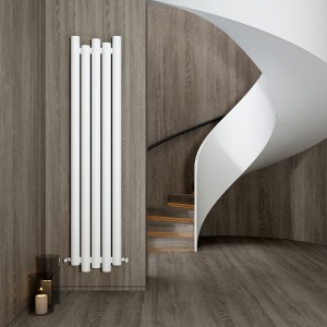 Carisa Motion 1800 x 390mm White Designer Aluminium Radiator