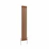 Bern 1500 x 290mm Metallic Bronze Double Vertical Column Radiator