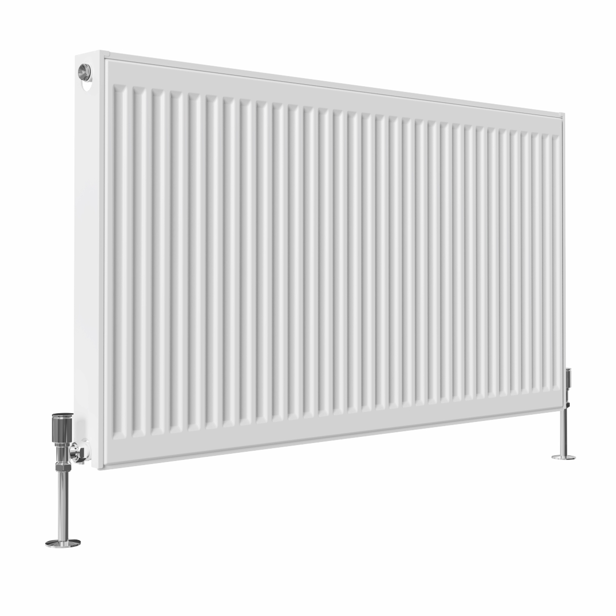 Type 11 H600 x W1100 mm Compact Single Convector Radiator - White
