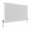 Type 11 H600 x W1100 mm Compact Single Convector Radiator - White