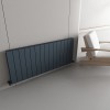 Carisa Nemo Double 600 x 1420mm Anthracite Designer Aluminium Radiator