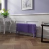 Bern 300 x 830mm Elegant Purple Four Column Horizontal Traditional Radiator