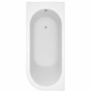 Knotts 1700mm J Shape Single Ended Left Hand