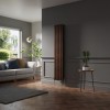 Lulea 1800 x 340mm Black Copper Double Vertical Flat Panel Designer Radiator