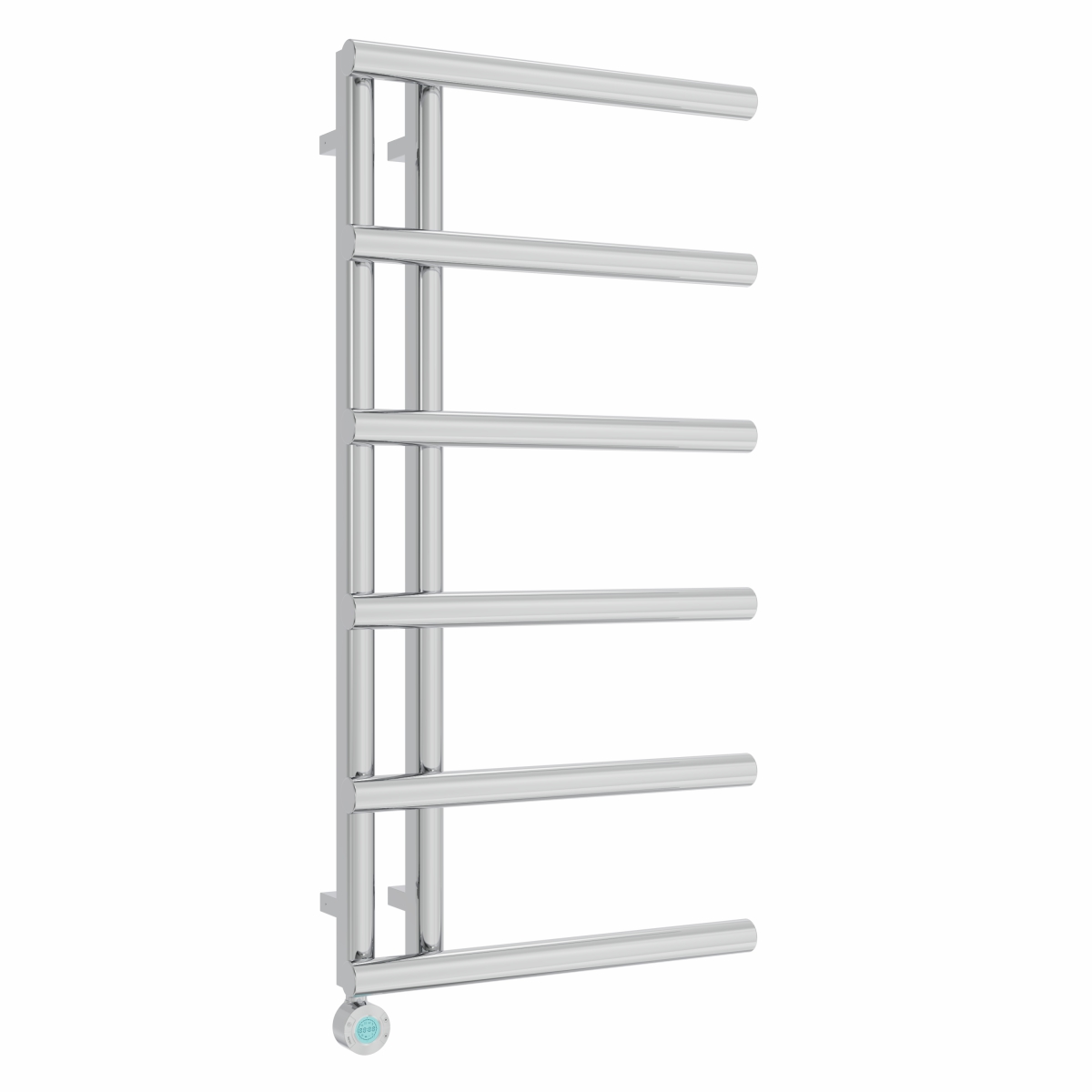 Alesund 988 x 500mm Chrome Thermostatic Touch Control Wifi Electric Heated Towel Rail