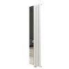 Carisa Entree 1800 x 470mm White Designer Aluminium Radiator