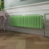 Bern 300 x 1190mm Pastel Green Triple Horizontal Column Radiator