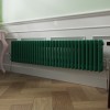Bern 300 x 1460mm Moss Green Double Horizontal Column Radiator