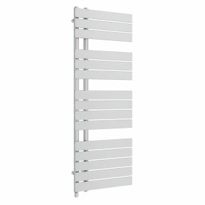 Kristiansund 1380 x 500mm Chrome Simple Electric Heated Towel Rail