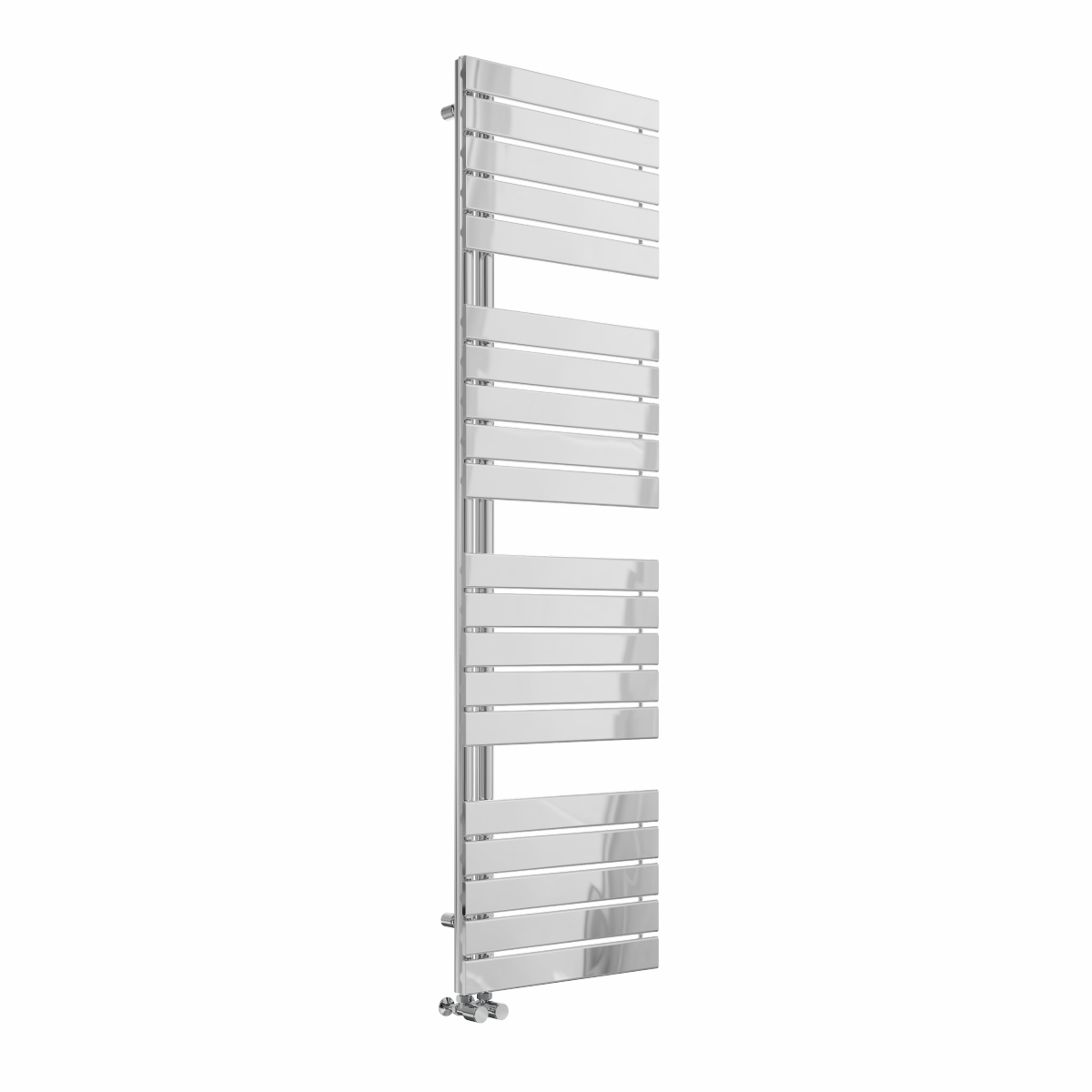 Kristiansund 1800 x 500mm Designer Towel Rail - Chrome