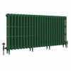 Classic  745 x 1522mm Farrow & Ball Duck Green Triple Column Cast Iron Radiator - 24 Sections