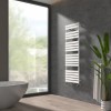 Juva 1800 x 600mm White Flat Panel Heated Towel Rail