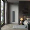 Karlstad - Anthracite Vertical Flat Panel Designer Radiator- Choice of Height & Width