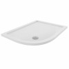 Essentials 1200 x 900mm Left Hand Offset Quadrant Stone