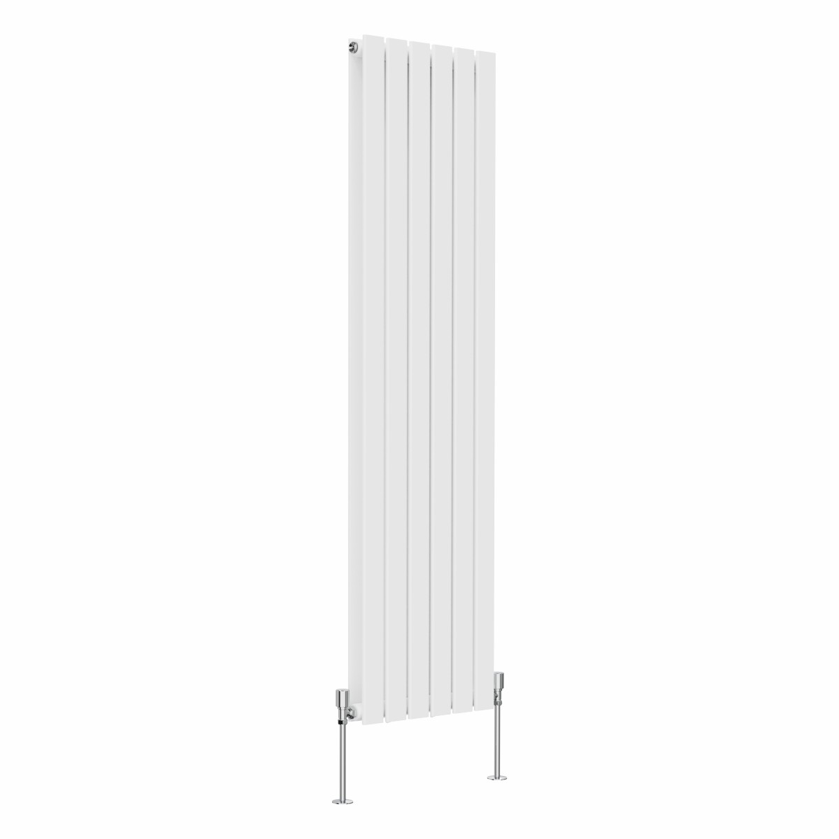 Karlstad 1600 x 410mm White Double Vertical Flat Panel Designer Radiator