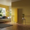 Lulea 1600 x 410mm Zinc Yellow Double Vertical Flat Panel Designer Radiator