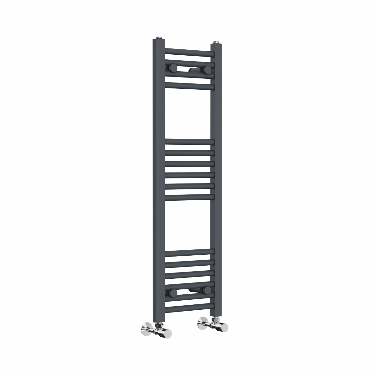 Bergen 1000 x 300mm Straight Anthracite Heated Towel Rail