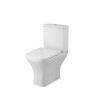 Feel Curved Close Coupled Toilet with Soft Close Seat
