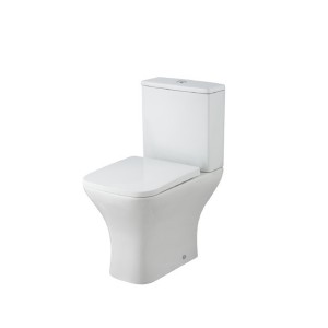 Feel Curved Close Coupled Toilet with Soft Close Seat
