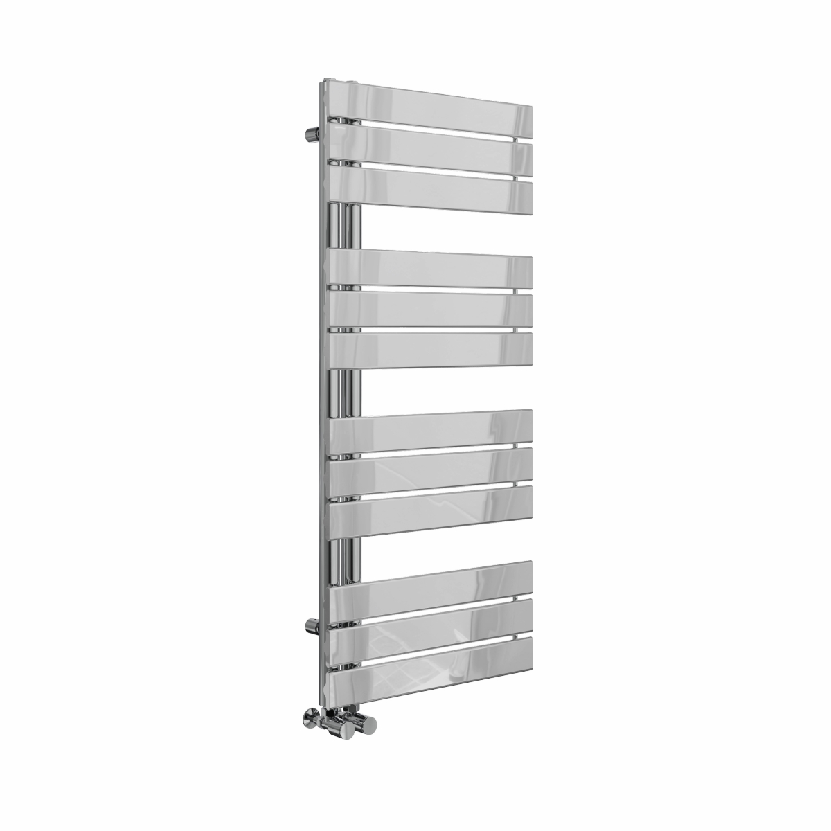 Kristiansund 1126 x 500mm Designer Towel Rail - Chrome