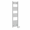 Bergen 1600 x 400mm Straight Chrome HEC Thermostatic Electric Heated Towel Rail