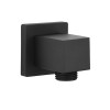 Kartell Nero - Square Outlet Elbow - Matt Black