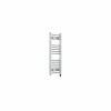 Bergen 800 x 300mm Straight Chrome Prefilled Electric Heated Towel Rail
