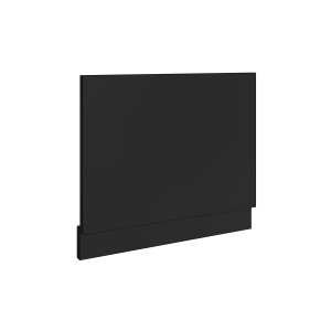 Calm Matt Black 700mm Wooden Bath End Panel