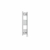 Bergen 1000 x 300mm Straight Chrome Thermostatic Wifi Control Electric Heated Towel Rail
