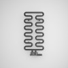 Terma Aire Heated Towel Rail 621x300mm Modern Grey