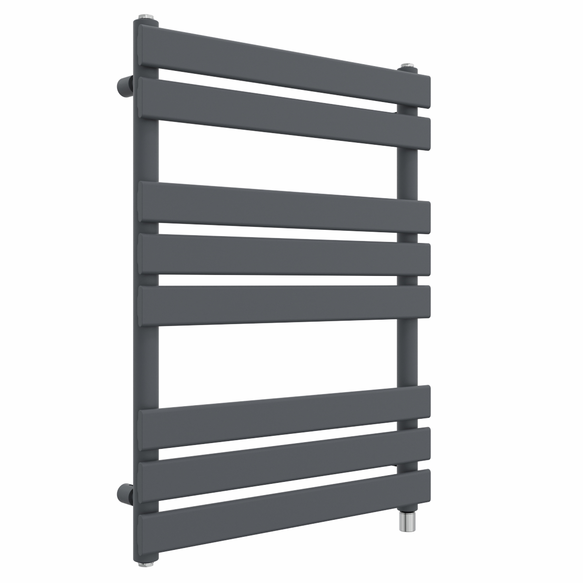 Juva 800 x 600mm Sand Grey Flat Panel Simple Electric Heated Towel Rail