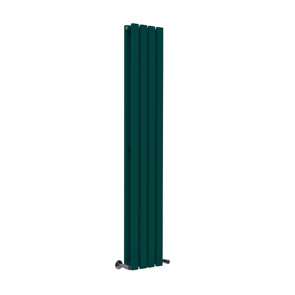 Lulea 1600 x 270mm Blue Green Double Flat Panel Vertical Designer Radiator