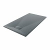 Terra - 1400x800mm Slate Effect Rectangle Shower Tray Anthracite