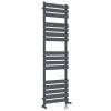 Juva 1600 x 450mm Dual Fuel Sand Grey Flat Panel Thermostatic Touch Control Electric Heated Towel Rail