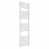 Juva 1600 x 450mm White Flat Panel Simple Electric Heated Towel Rail