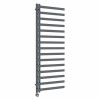 Kemi 1600 x 600mm Anthracite Thermostatic Touch Control Electric Heated Towel Rail